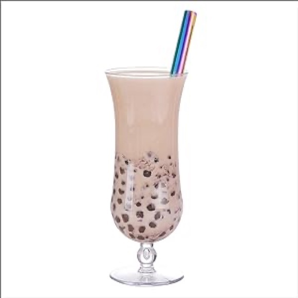 Reusable Silicone Boba Straws, Extra Large Bubble Tea Smoothie Straws, Pack of 4 - Picture 7 of 9